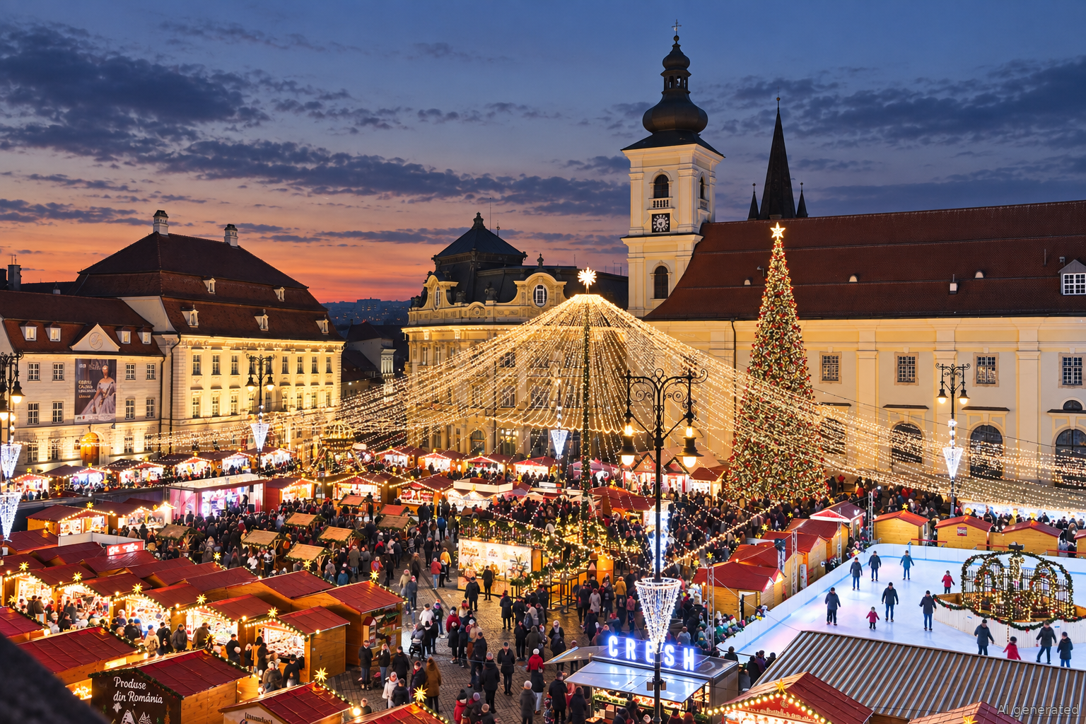 Weihnachtsmarkt Sibiu