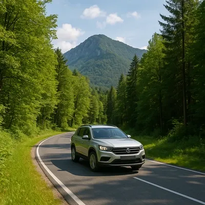 Roadtrip mit dem Auto